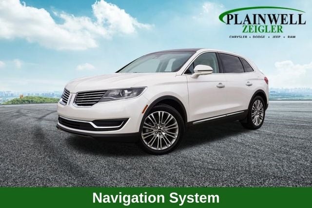 2018 Lincoln MKX Reserve Power moonroof Exterior Parking Camera Rear